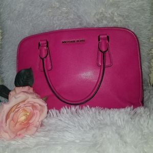 Fuchsia Pink Michael Kors Satchel